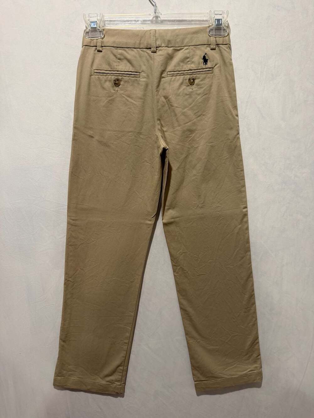 Polo Ralph Lauren boys Classic Cotton Chino Pants in Tan